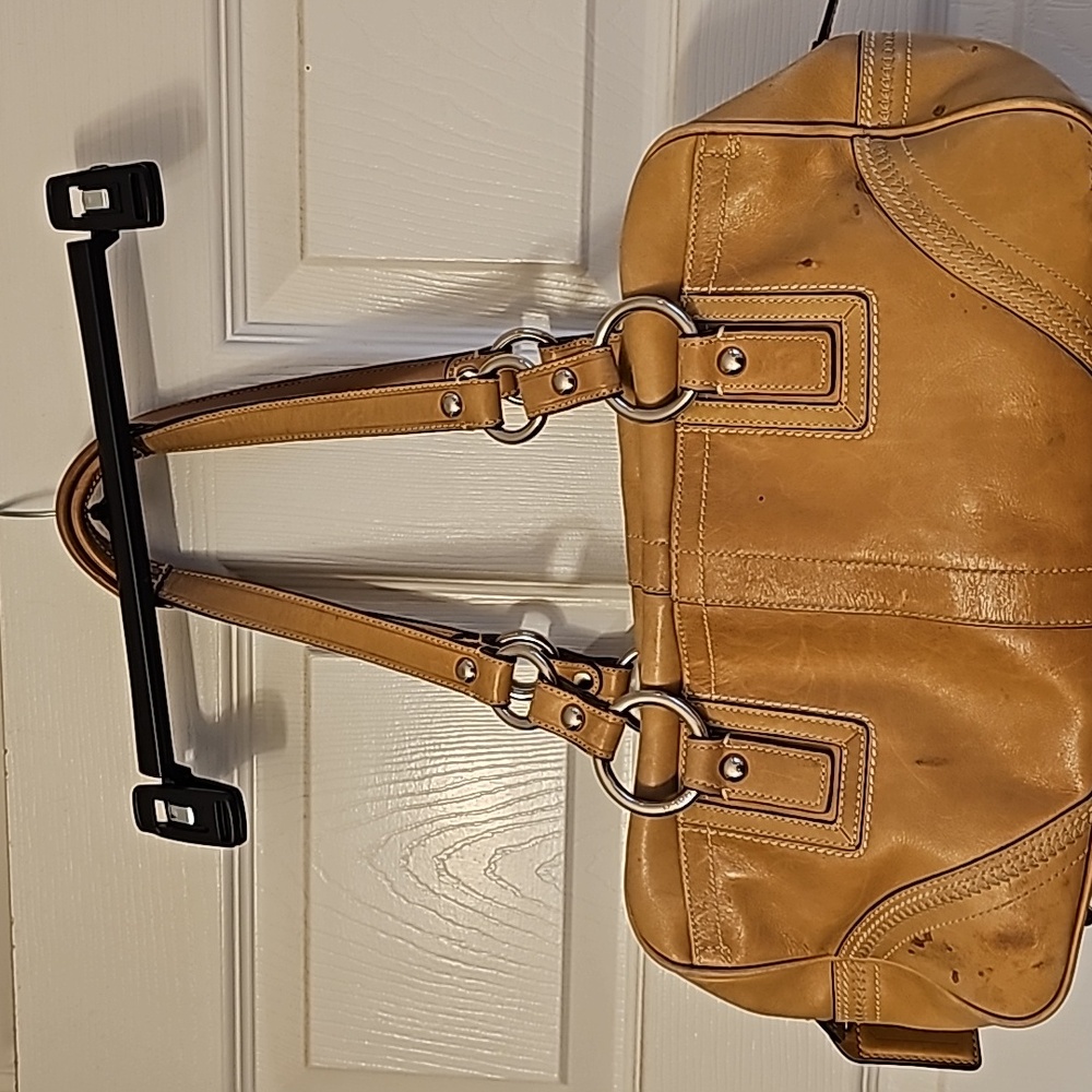 Leather Coach bag
